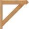 Ekena Millwork Traditional Rough Sawn Arts and Crafts Outlooker, Western Red Cedar, 6"W x 28"D x 28"H OUT06X28X28TRA03RWR - alternate 4